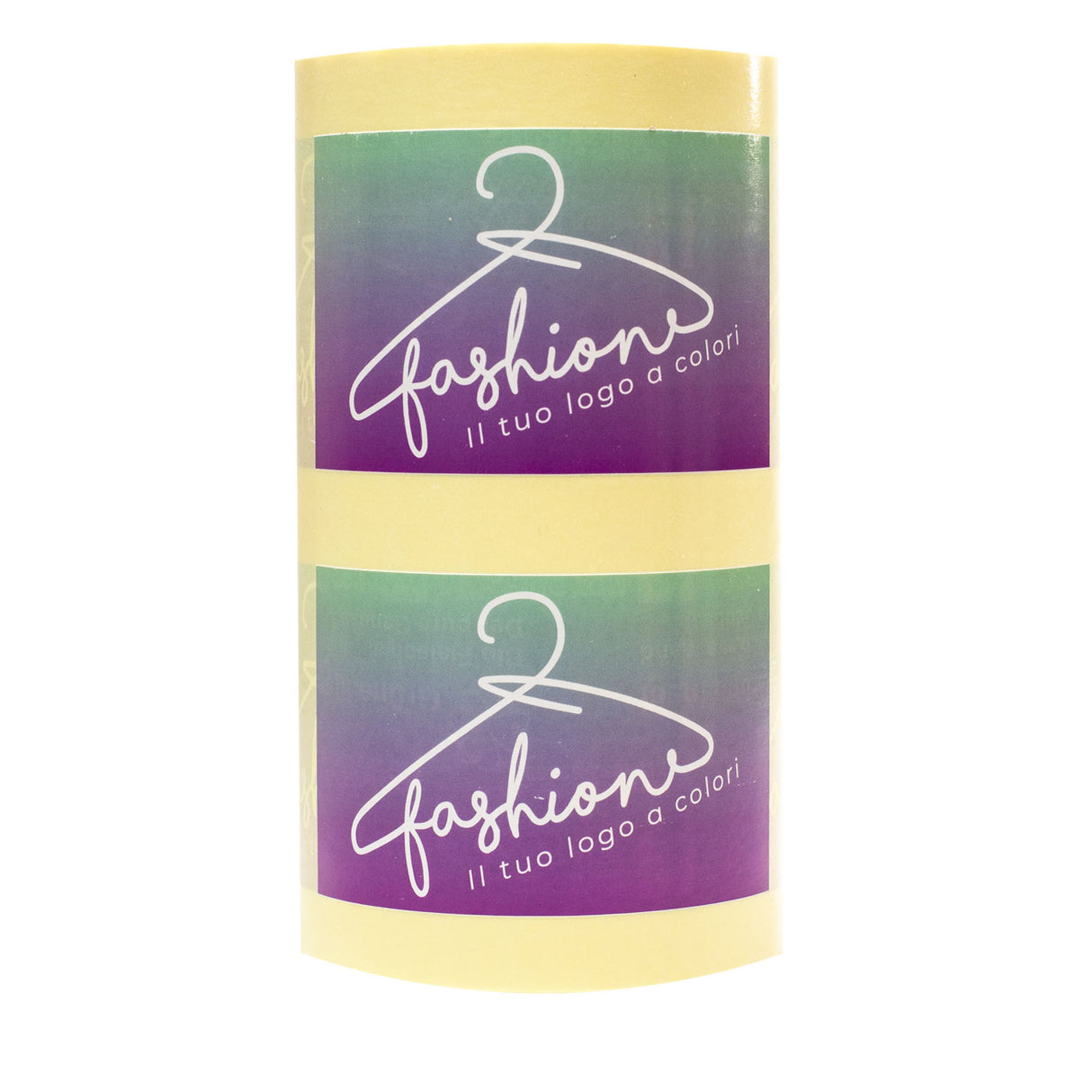 Etibag Grandi Rettangolari Personalizzate a Colori su Carta Lucida