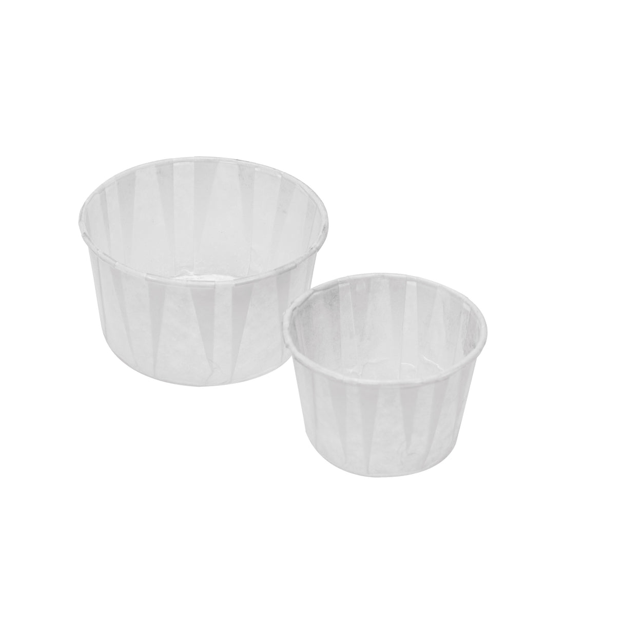 Coppetta in Carta Plissettata in Scatola Dispenser