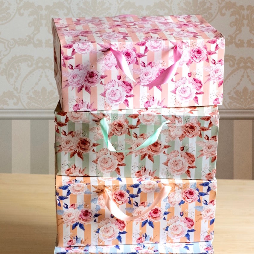 Bag Box Rose Shabby Chic Mix