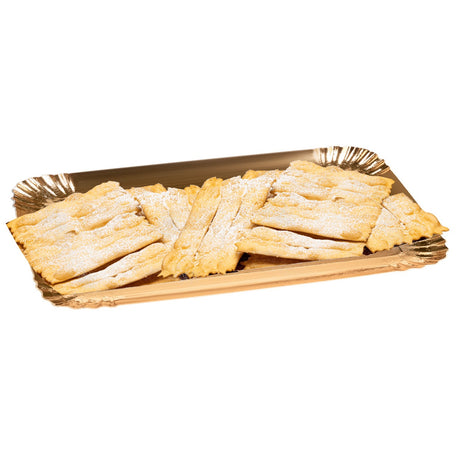 Vassoio Rettangolore con Bordo Semplice, confezione 10 Kg