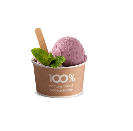 Coppetta in Carta Compostabile per Gelato e Yogurt