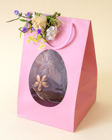 Shopper Lusso Opaca per Uova di Pasqua