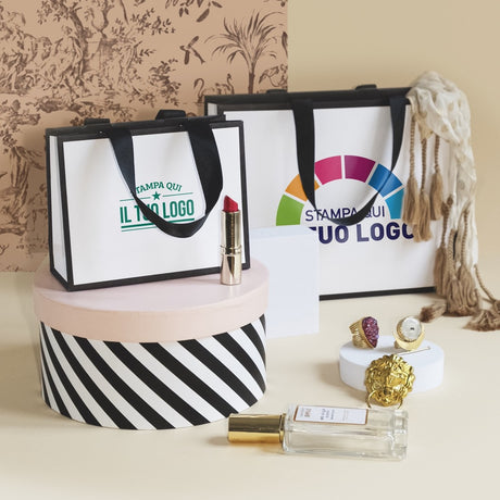 Shopper Carta Black Frame Personalizzabile