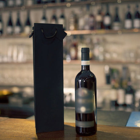 Shopper Black Edition Per Bottiglie