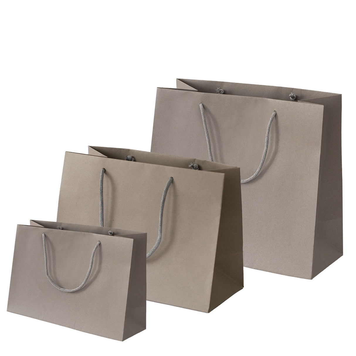 Shopper Carta Riciclata manico in carta Naturale