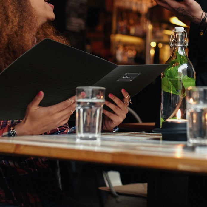 Portamenù Plastica Colorata