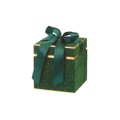 Set 2 Scatole Elegance di Velluto con Fiocco