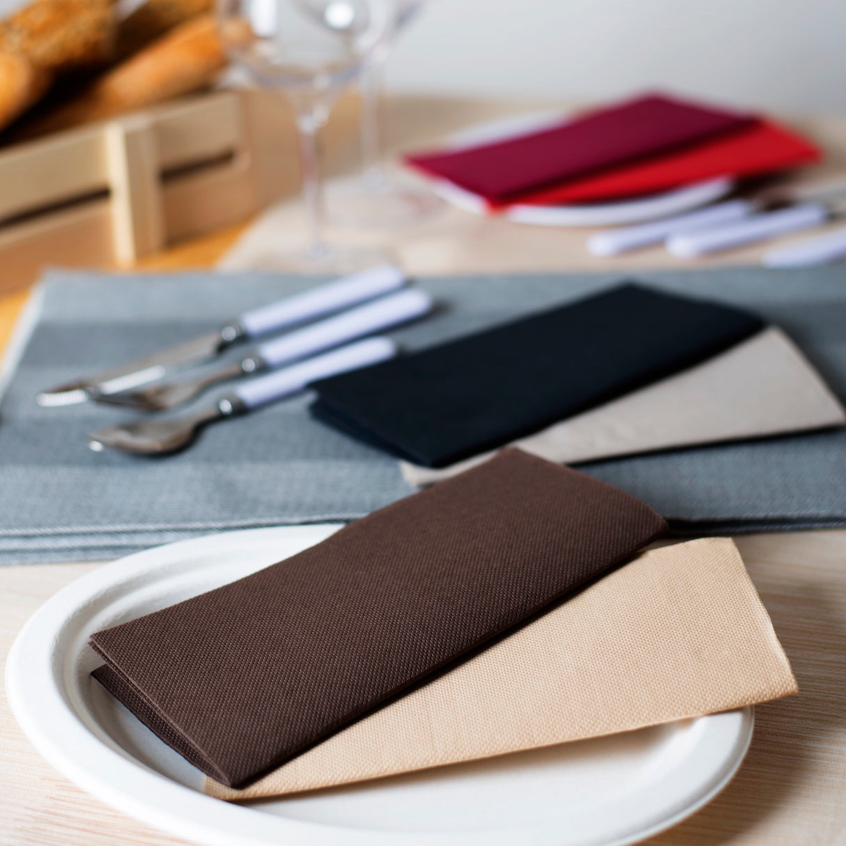 Tovaglioli Tissue Unicolor 38x38 cm