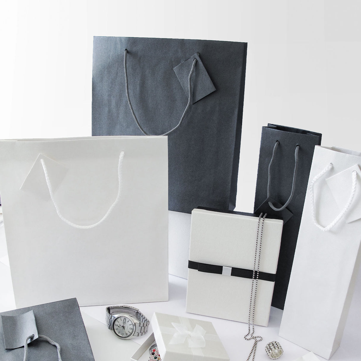 Shopper Bijoux in Carta Perlata