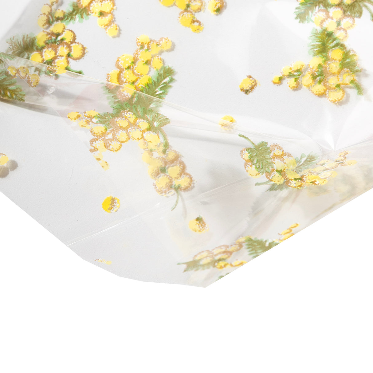 Maniche per Mimosa Trasparenti con Stampa