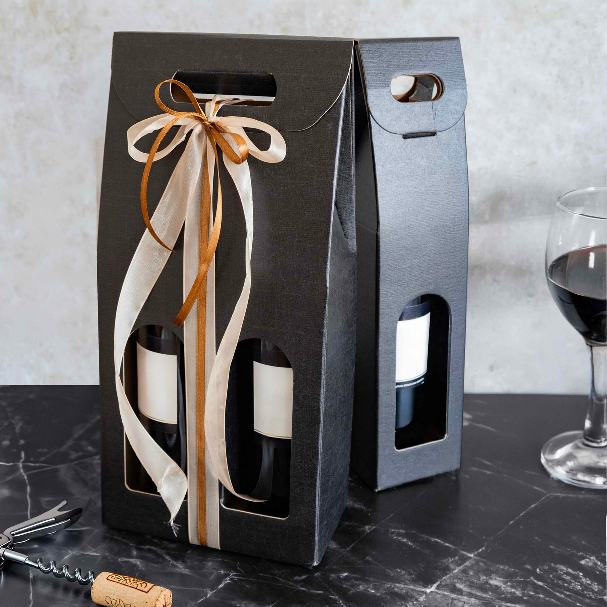 Scatole Portabottiglie Black Edition