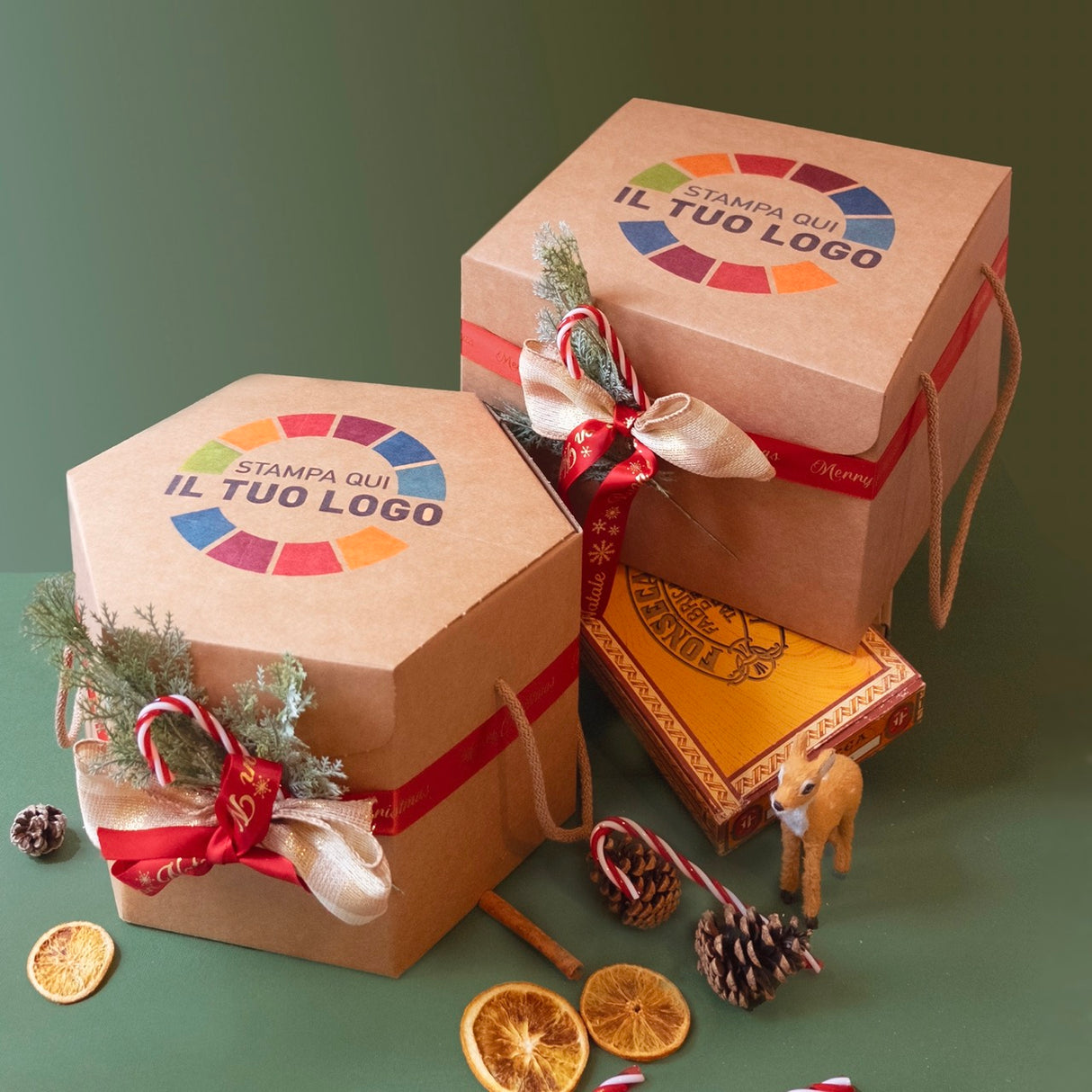 Scatola Regalo Esagonale Personalizzata Segreto