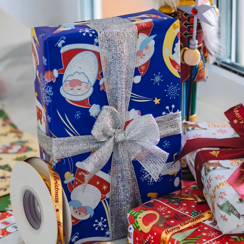 Carta Natalizia in Fogli Mix cm 100x70