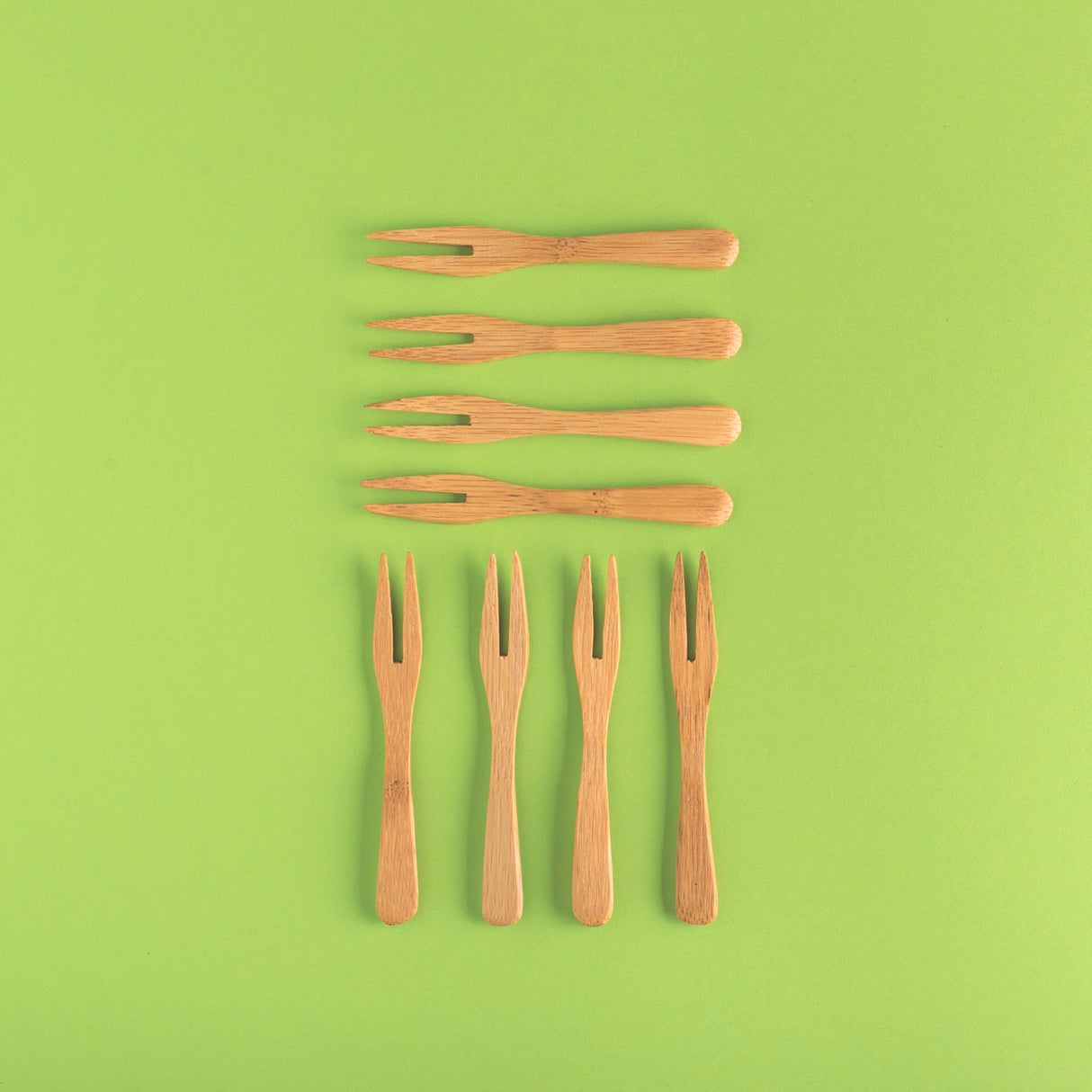 Mini Forchetta in Bambù