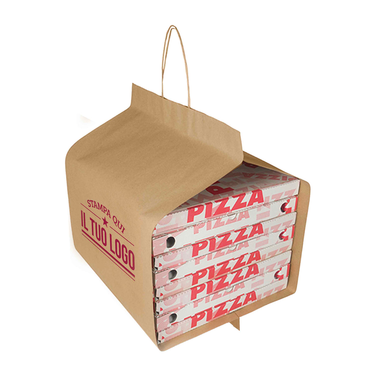 Shopper Porta pizza Personalizzabile