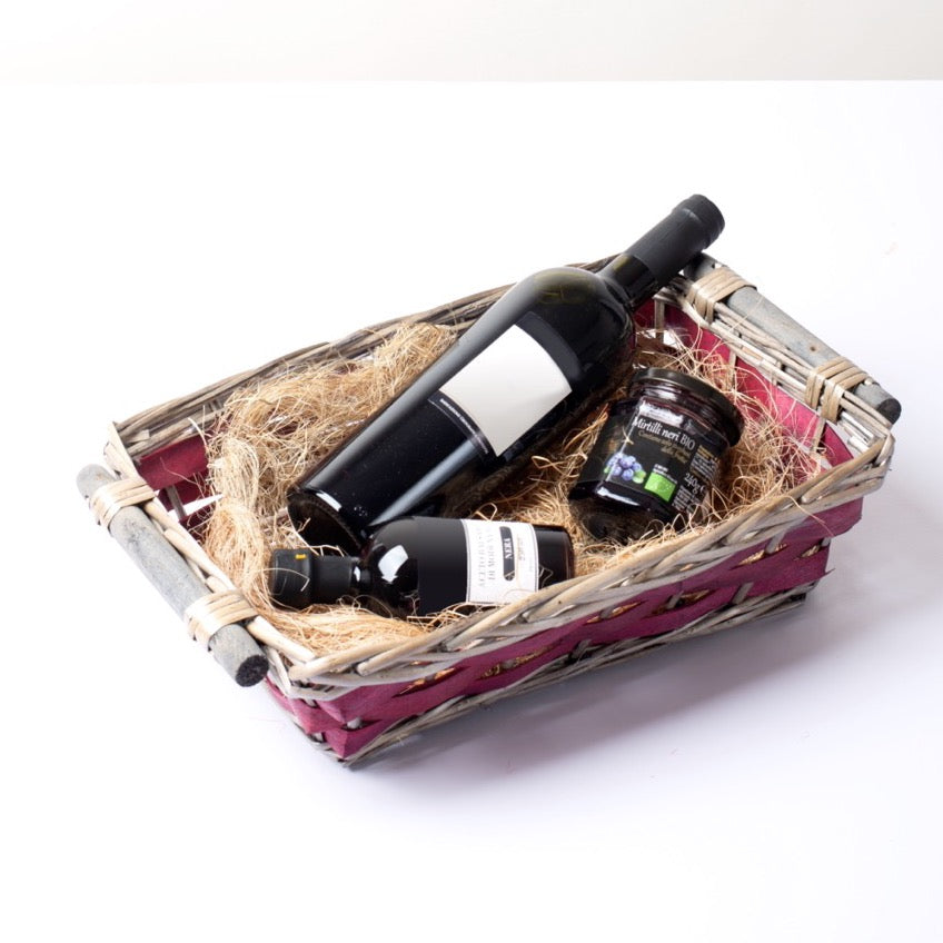 Set 3 Cesti Vimini con manico