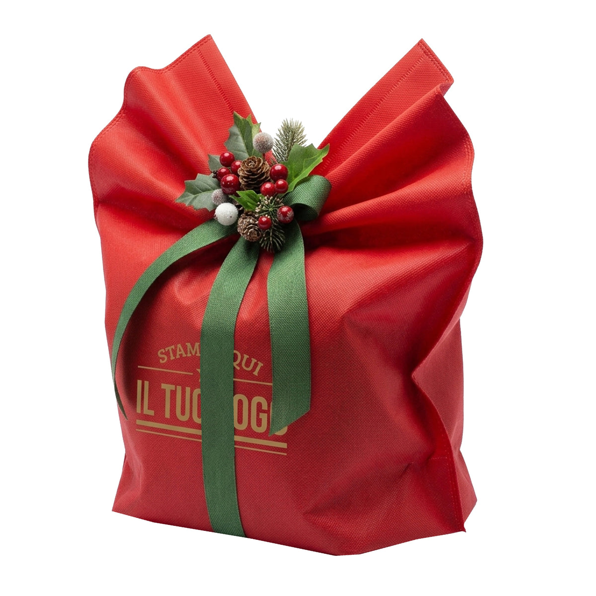 Shopper Porta Panettone in Tnt Personalizzabile