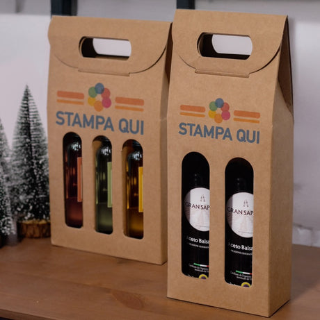 Scatole per Bottiglie Olio Personalizzate