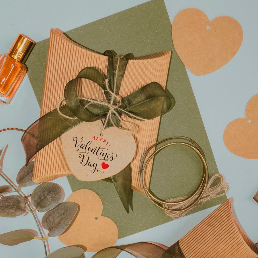 Tag Carta Kraft Cuore