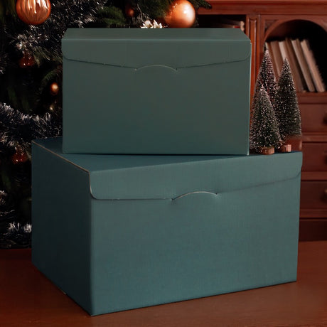 Scatola Regalo Scrigno Fibra Verde
