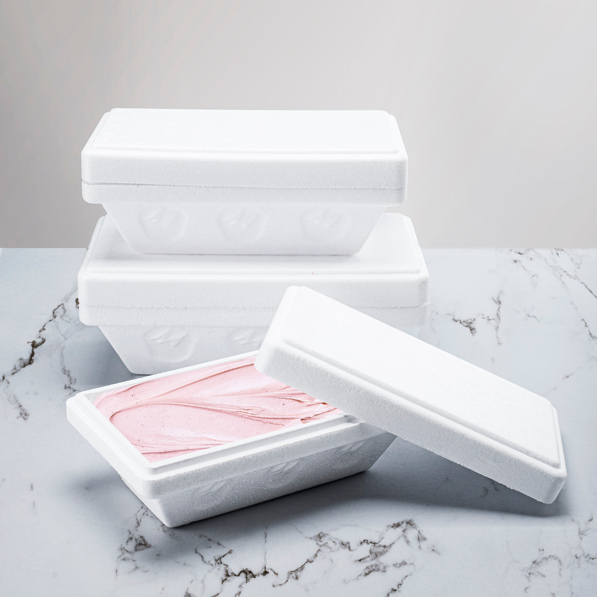 Vaschetta Gelato in Polistirolo con Velina