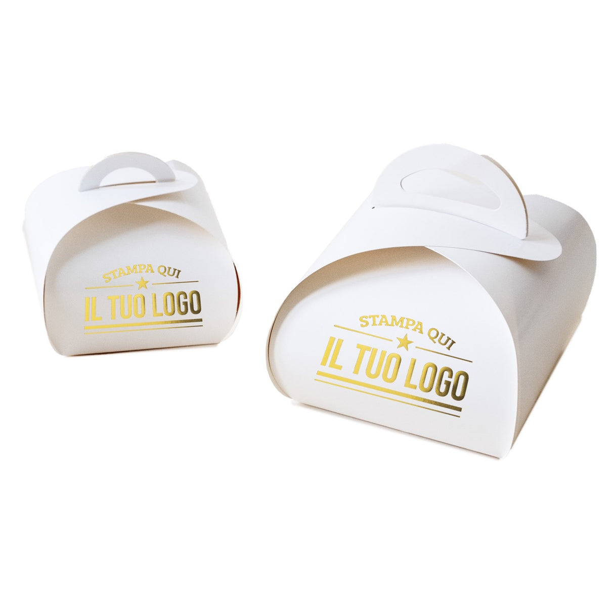 Scatole Pasticceria Petalo Personalizzate 1-2 porzioni