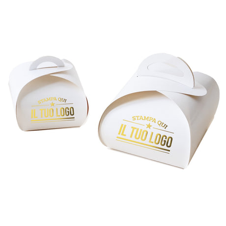 Scatole Pasticceria Petalo Personalizzate 1-2 porzioni