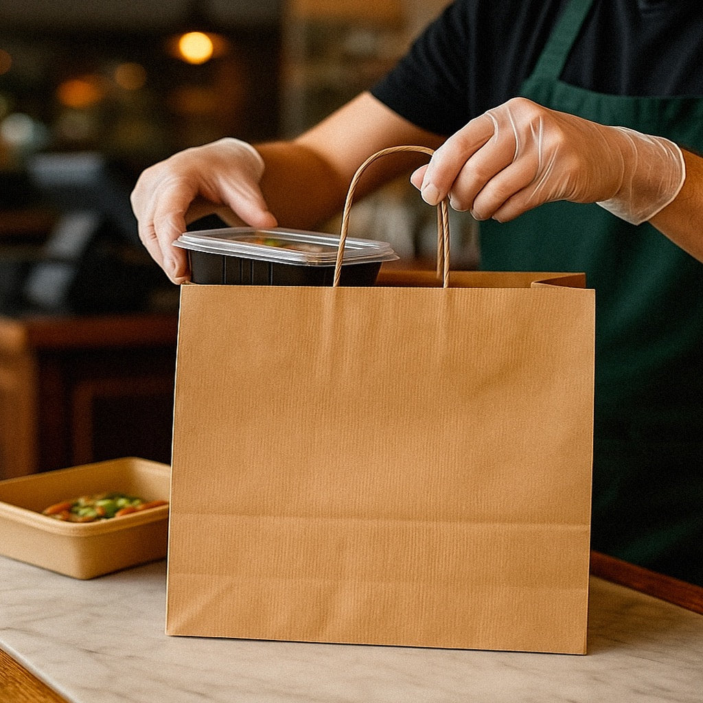 Shopper Carta Sealing Avana Orizzonatale