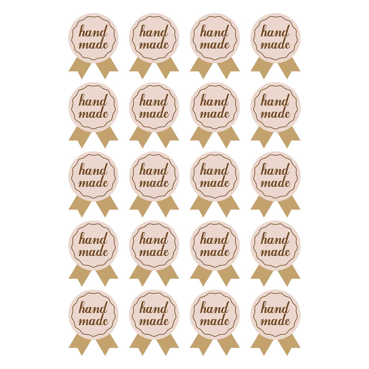 Etichetta Adesiva Handmade