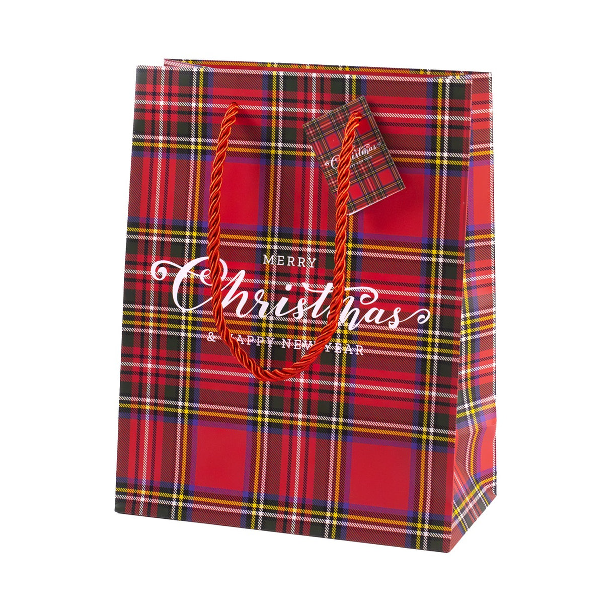 Buste Shopper Natalizie Fantasia Scozzese