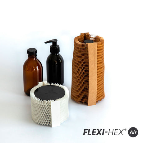 Protezione in Carta Compatta a Nido d'Ape Flexi Hex Air™ Avana