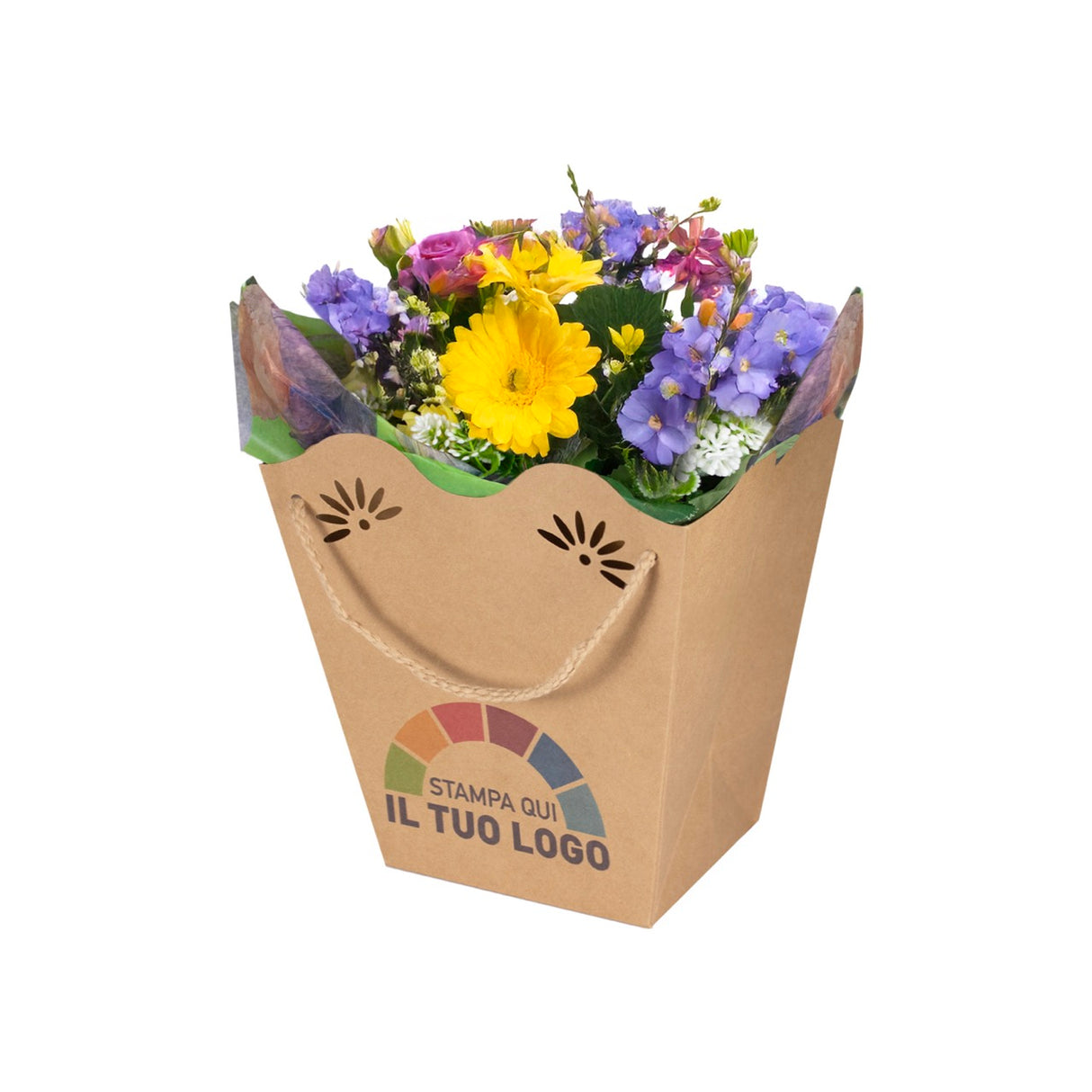 Shopper per Piante 210gr Personalizzaile con interno PE