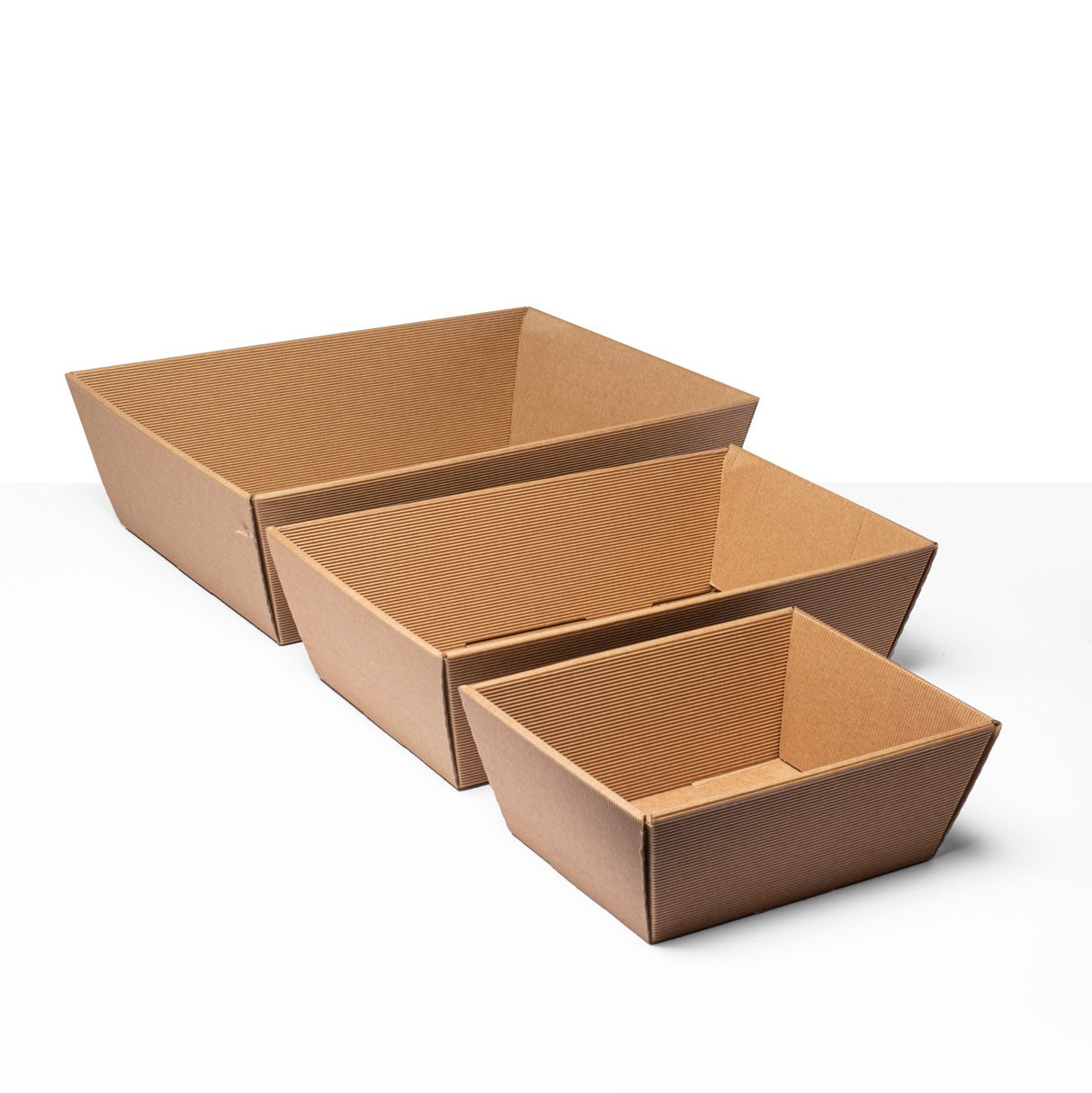 Cesto Vassoio Alto Onda Avana