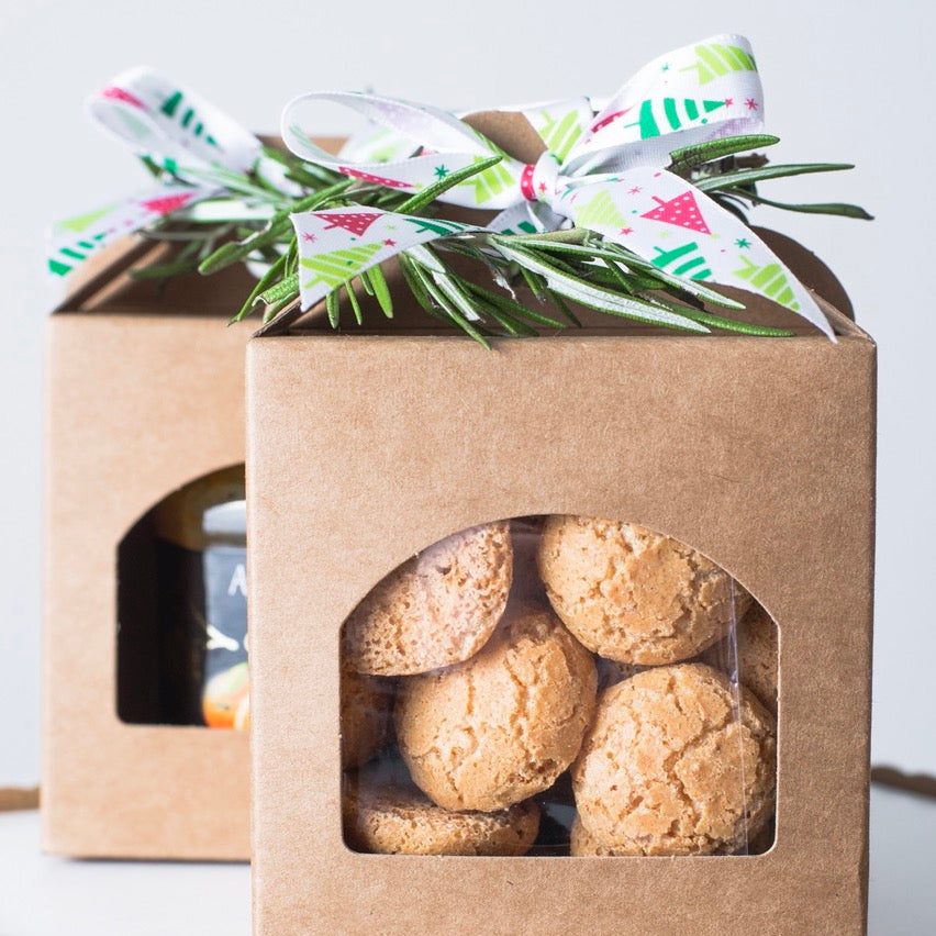 Scatola Portavasetto Cartoncino Kraft Avana