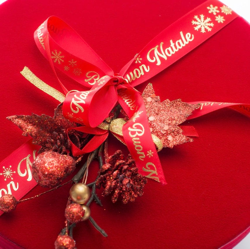 Nastro Doppio Raso Buon Natale