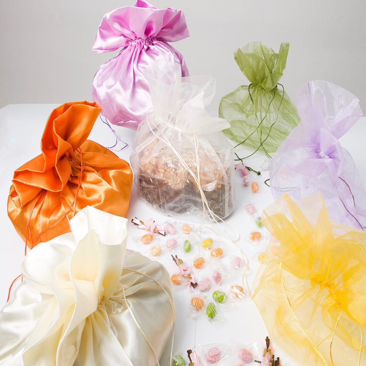 Sacchetti Satin Portacolomba