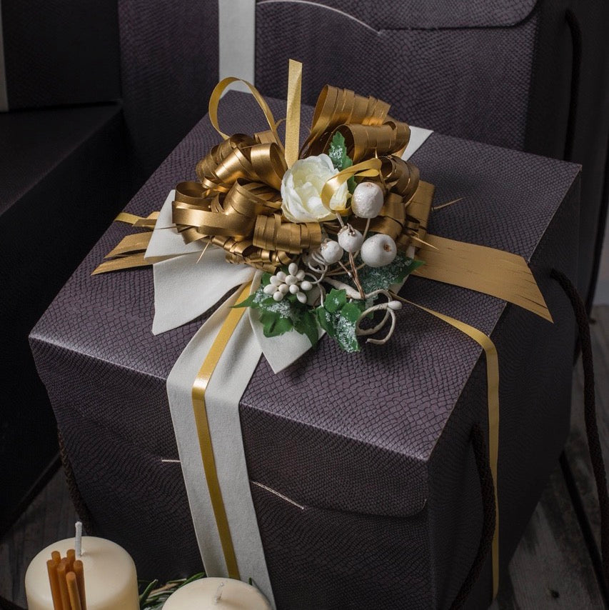 Scatole regalo Segreto con Cordini Skin Coffee