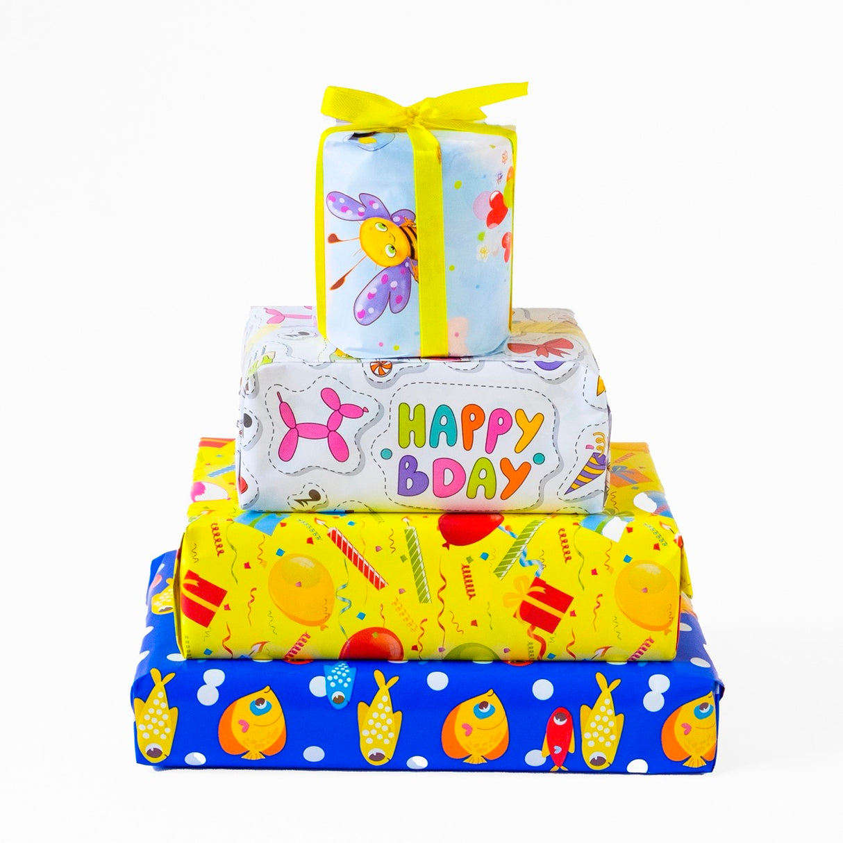 Carta Regalo a Fogli per Bambini Mix Fantasie