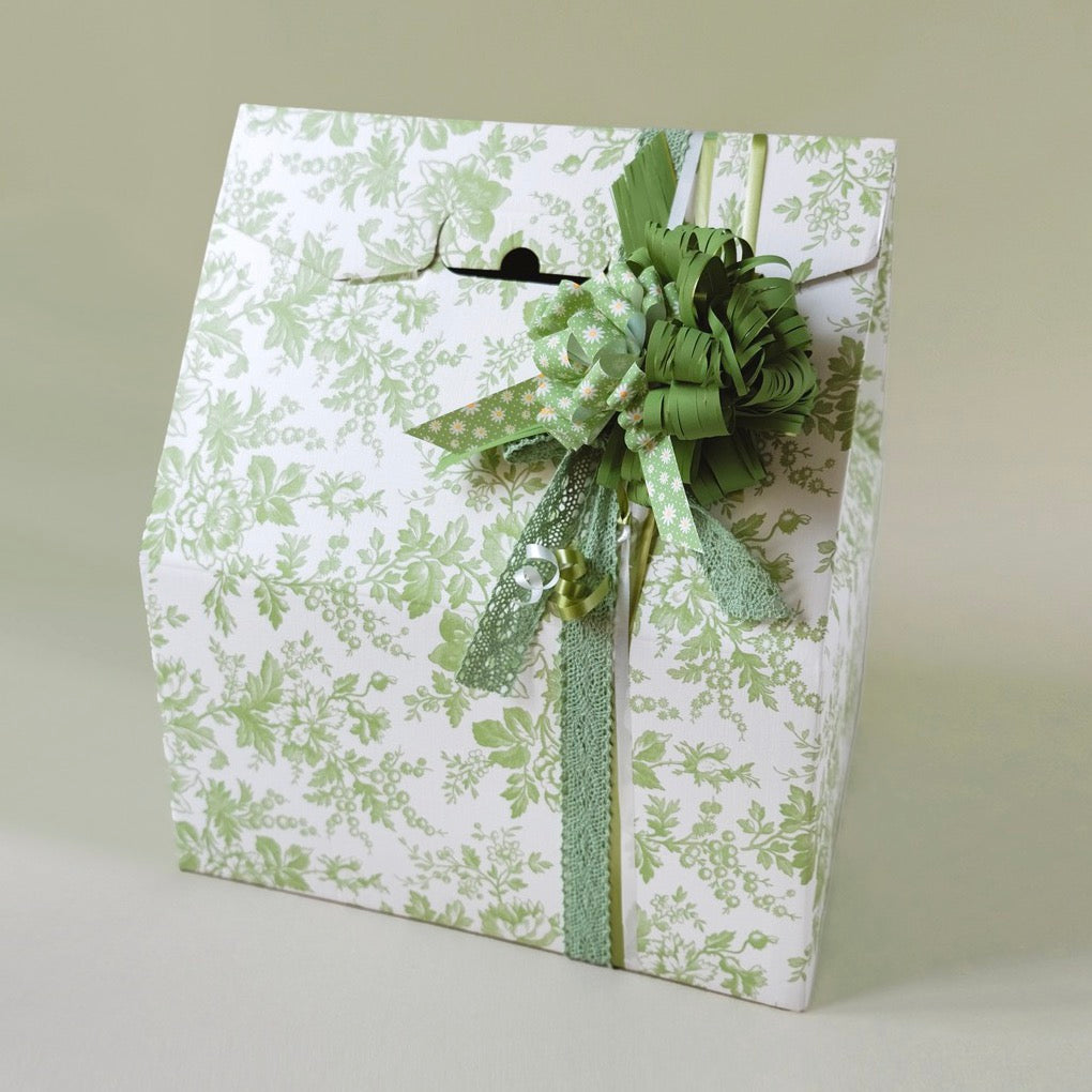 Scatole Regalo Baulotto Fantasia Fiori