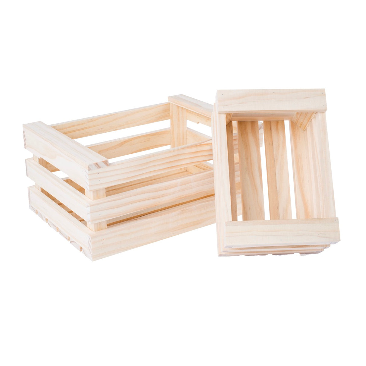 Cassette in Legno Naturale