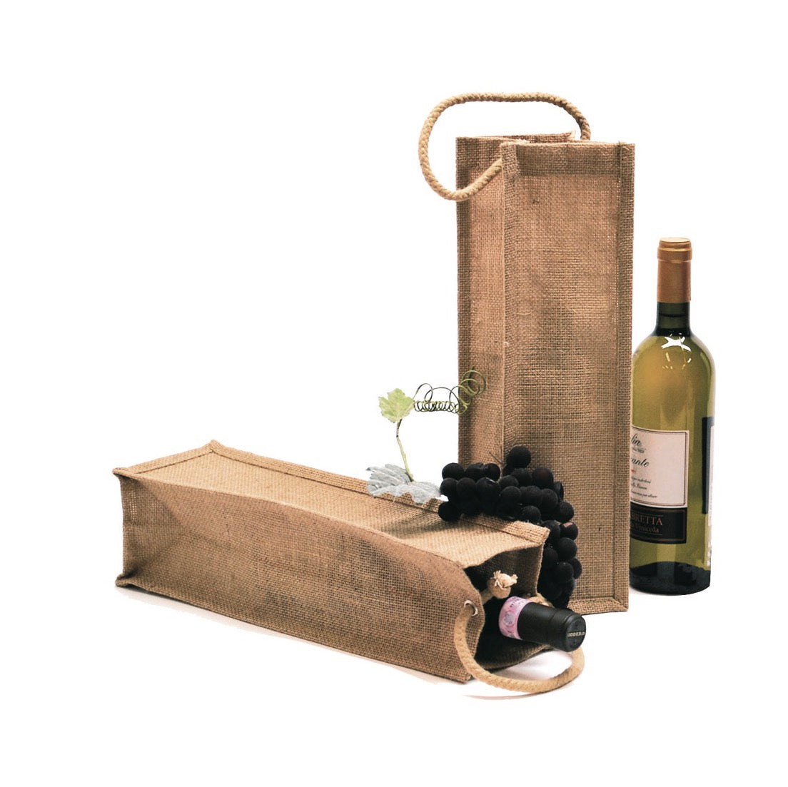 Shopper Juta Naturale Per Bottiglie