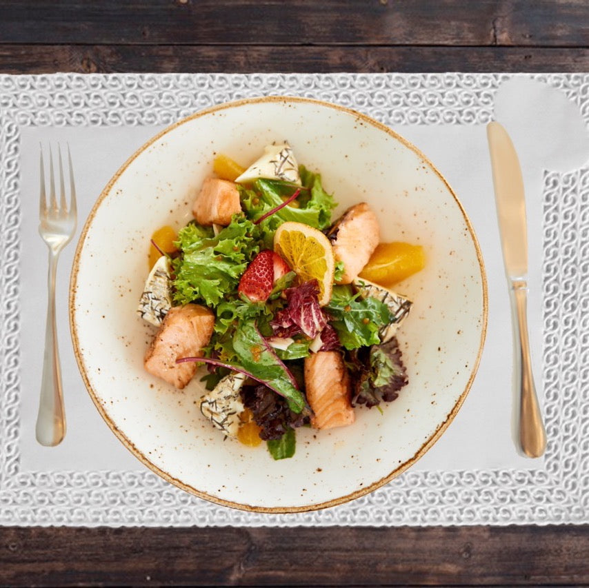 Carta a Pizzo Rettangolare in pura cellulosa