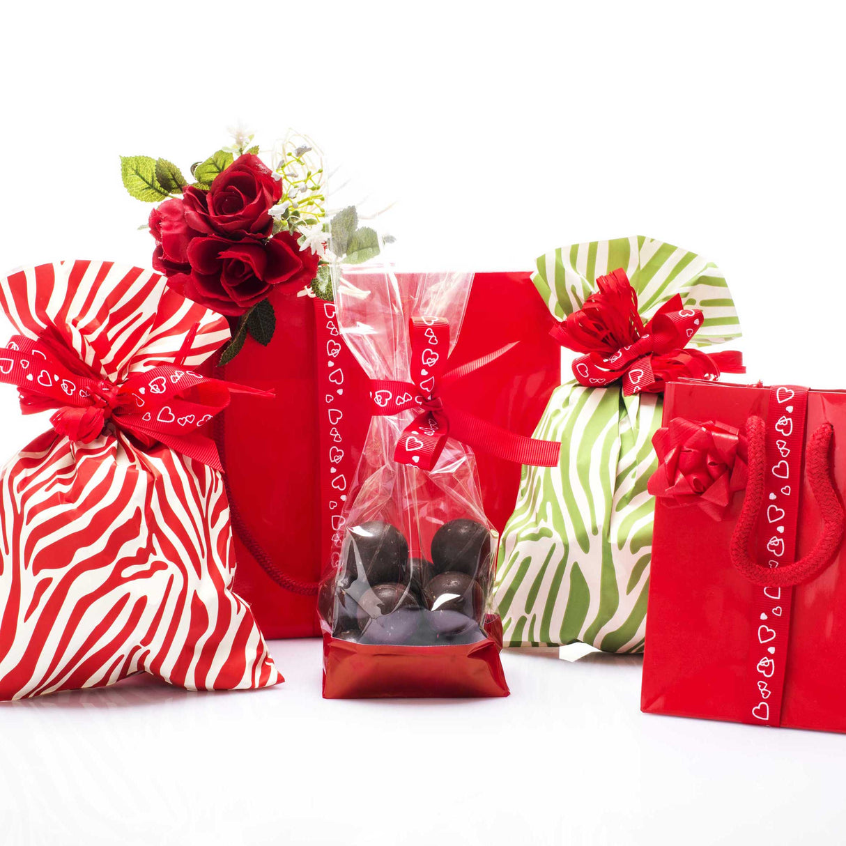 Nastro Gros Grain con Cuoricini