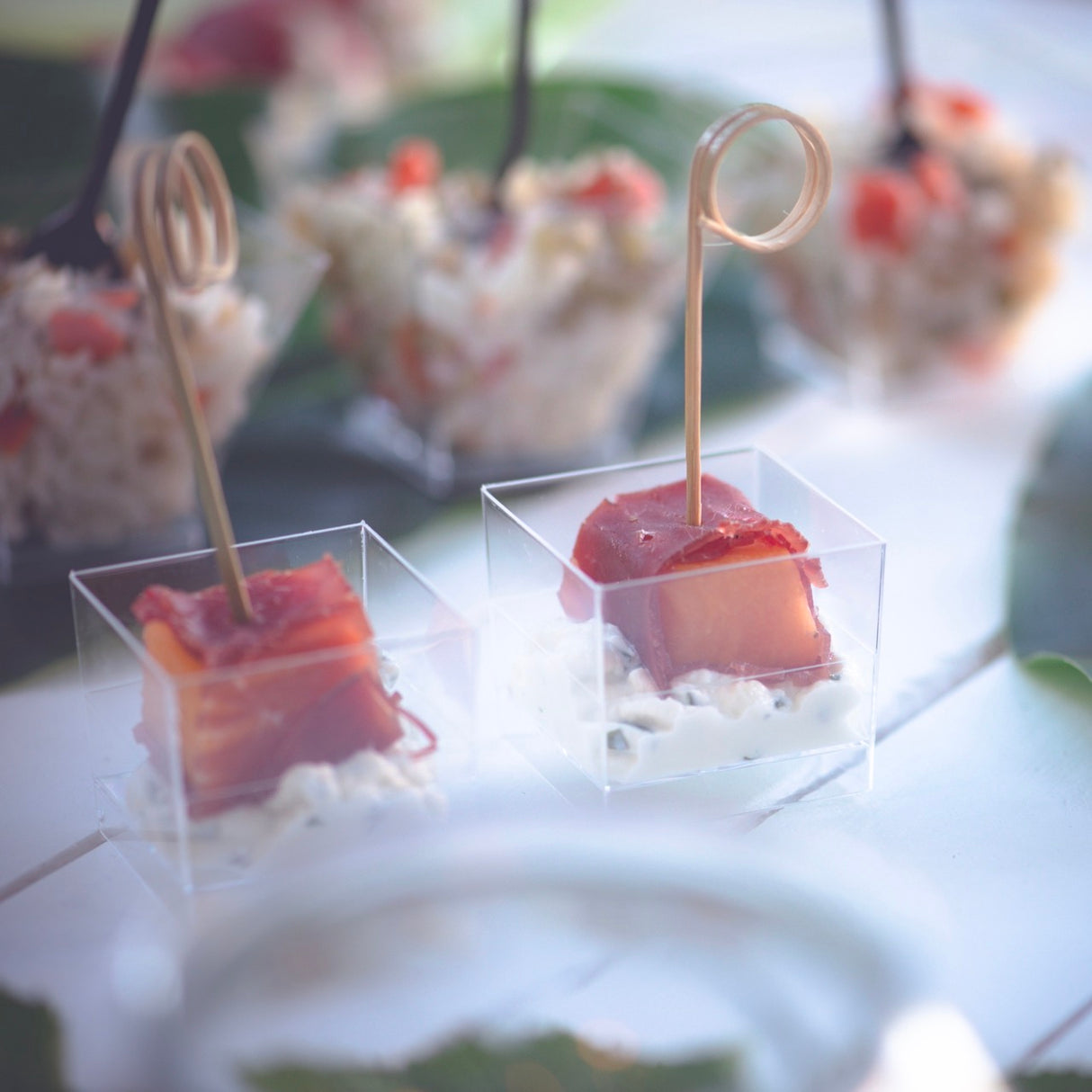 Coppetta Cube Trasparente