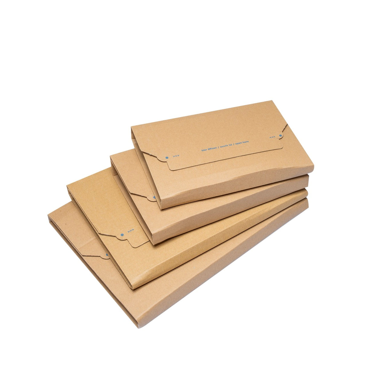 Scatola per Spedizioni con Chiusura Adesiva Avana