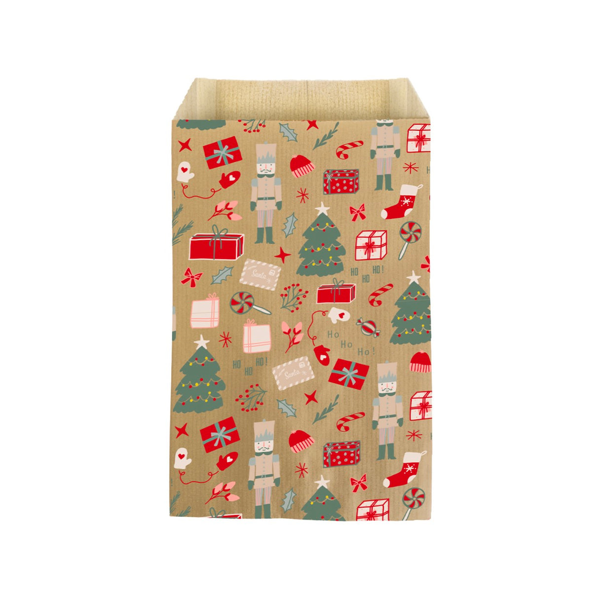 Sachets cadeaux papier kraft Noella naturel 60 g