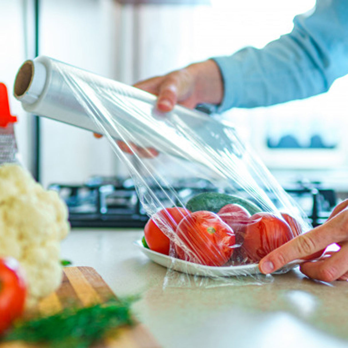 Pellicola per Alimenti Trasparente in Rotolo