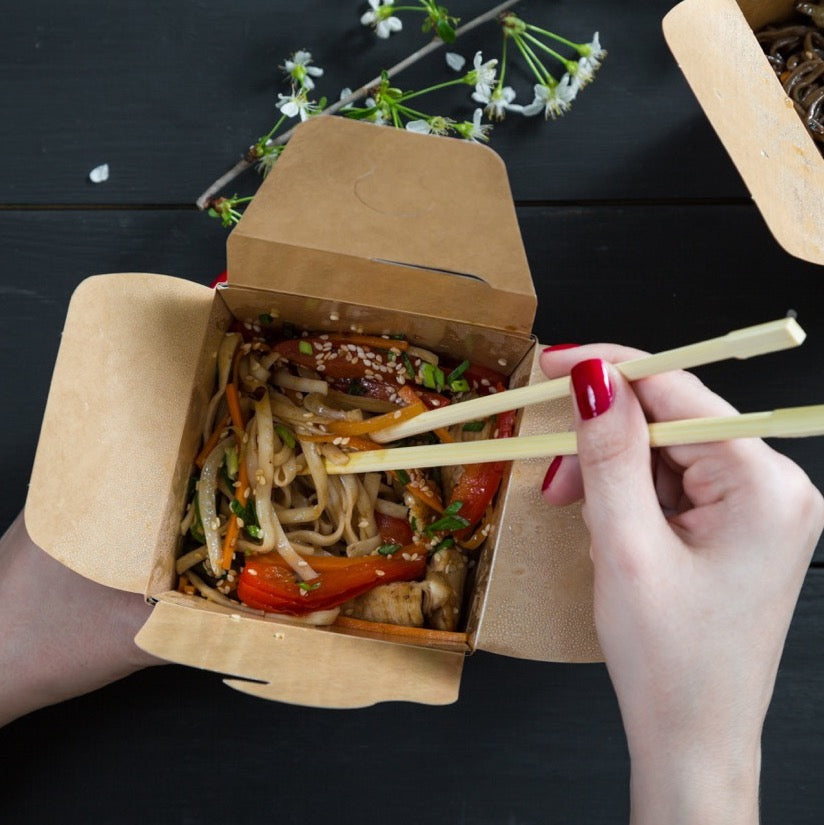 Scatola da Asporto Carta Kraft