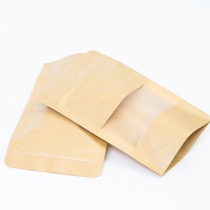 Sacchetti Doypack con Finestra e Zip, per Alimenti