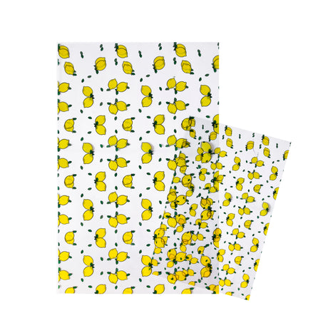 Sacchetti Trasperenti Fantasia Limoni